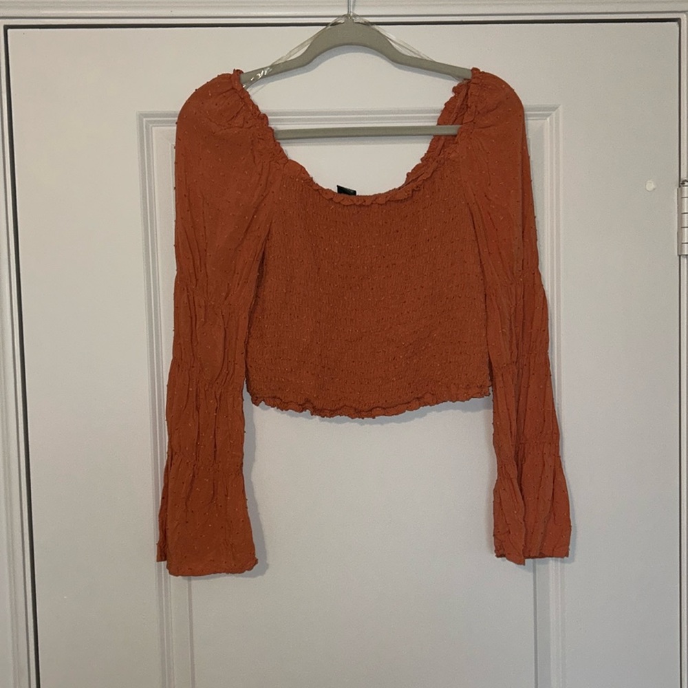 Wild Fable top, size XL (juniors section), orange color